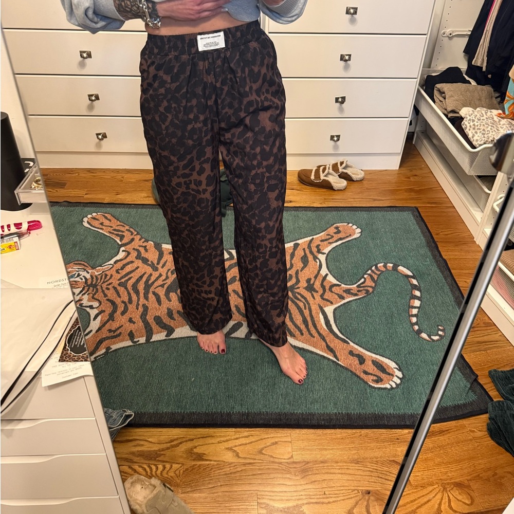 Leopard Print Pants